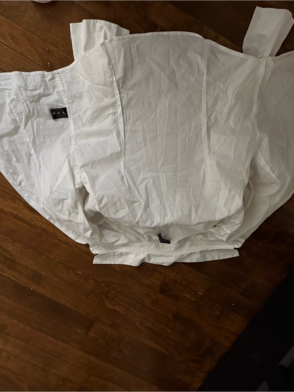 Simons White Button-Down Women's Shirt